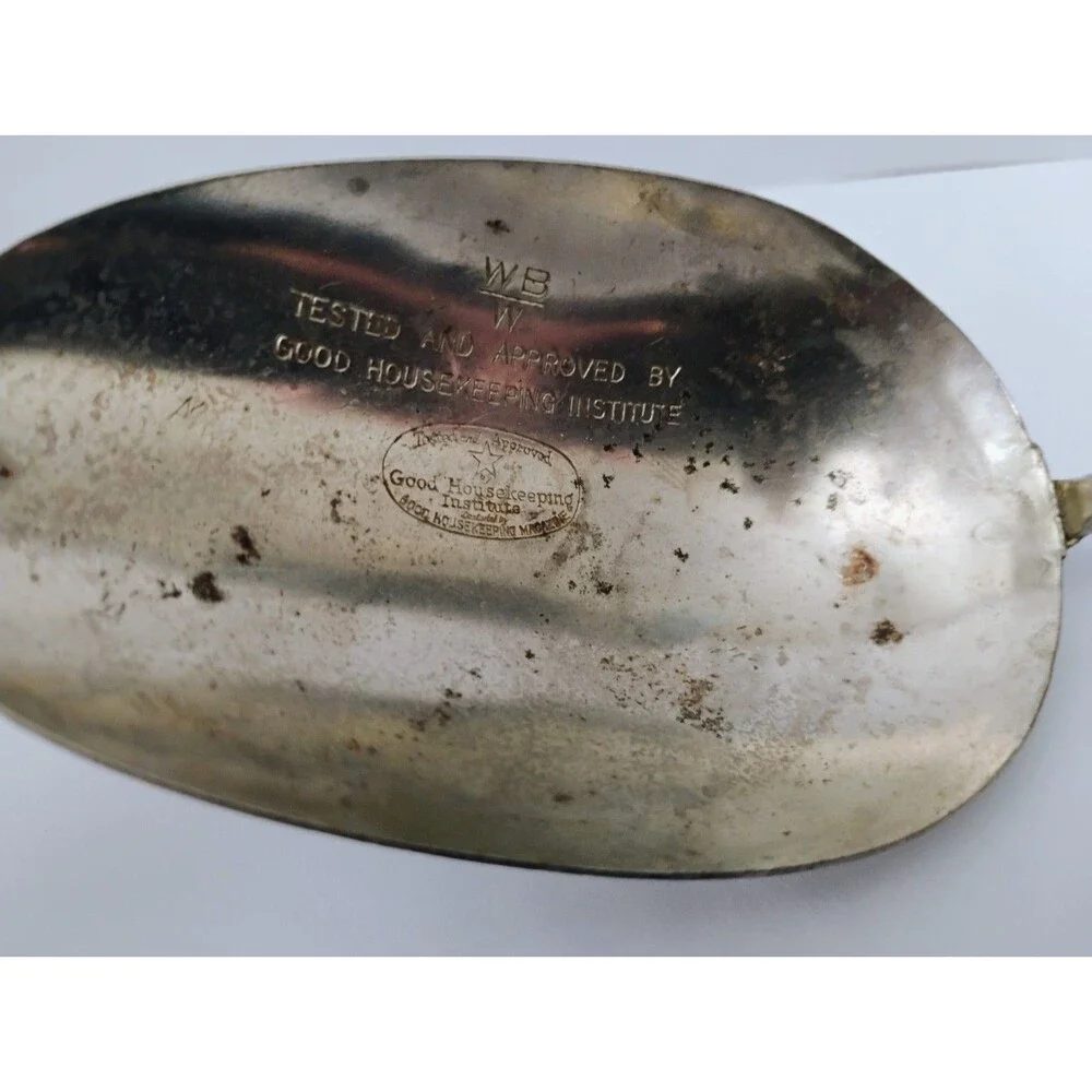 Vintage 1930s Wallace Brothers WB W Basting Spoon Good Housekeeping Institute